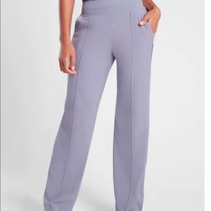 Athleta Nolita Wide Leg Pant in Lavender, size 14